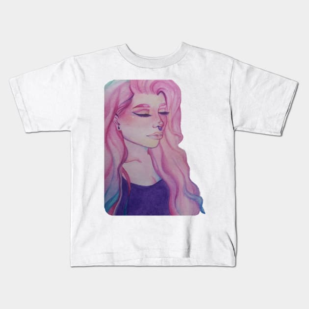 Cara Xeno Kids T-Shirt by Cactikats